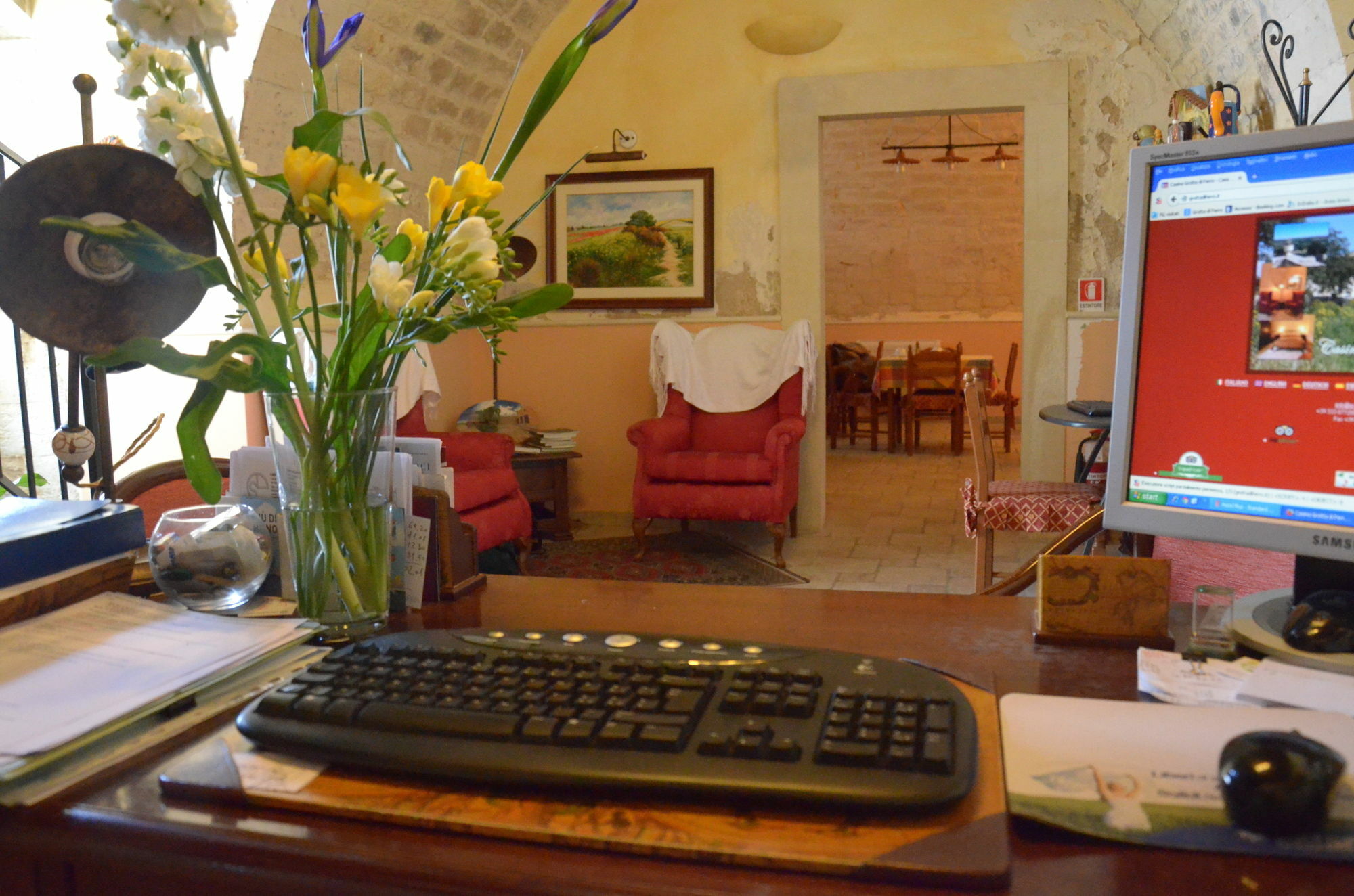 Casina Di Grotta Di Ferro Pension Santa Croce Camerina Buitenkant foto